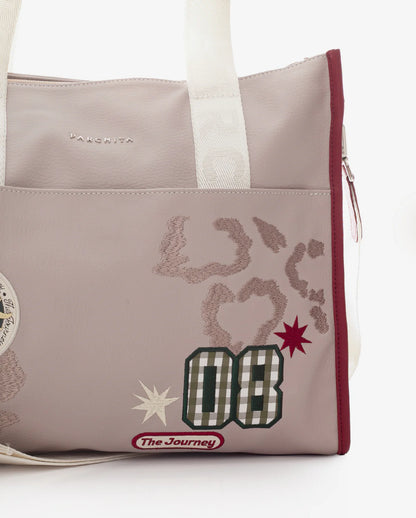 Bolso Totebag Shoping Gabriela - Parchita